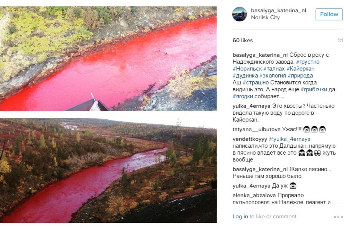 Красные реки текст. Красная река Далдыкан. Красная река в России. Кровавая река Далдыкан.