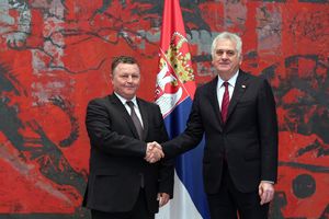 (FOTO) NIKOLIĆ PRIMIO NOVE DIPLOMATE: Ambasadori više zemalja predali akreditive