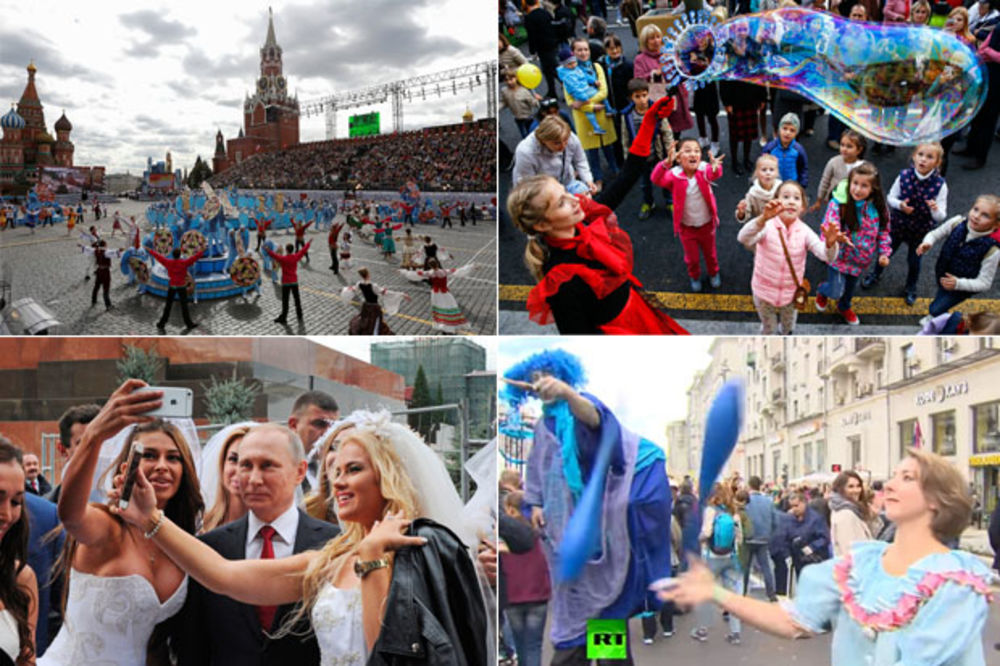 (VIDEO) SPEKTAKL U PRESTONICI RUSIJE: Moskva proslavila 869. rođendan