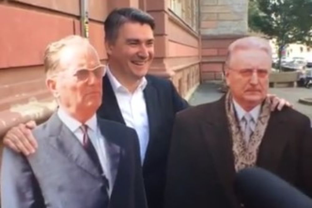 (VIDEO) UMALO DA SE OBOJICA OBRUKAJU: Milanovića i Plenkovića na glasaju dočekali Tito i Tuđman