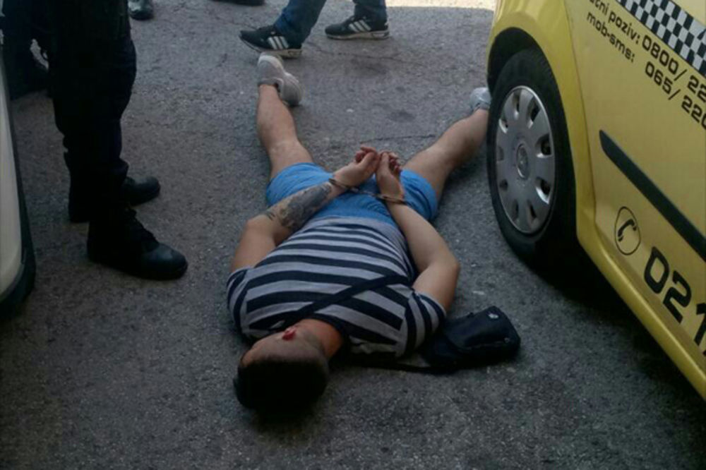 AKCIJA NOVOSADSKE POLICIJE: Uhapsili razbojnika za samo dva minuta!