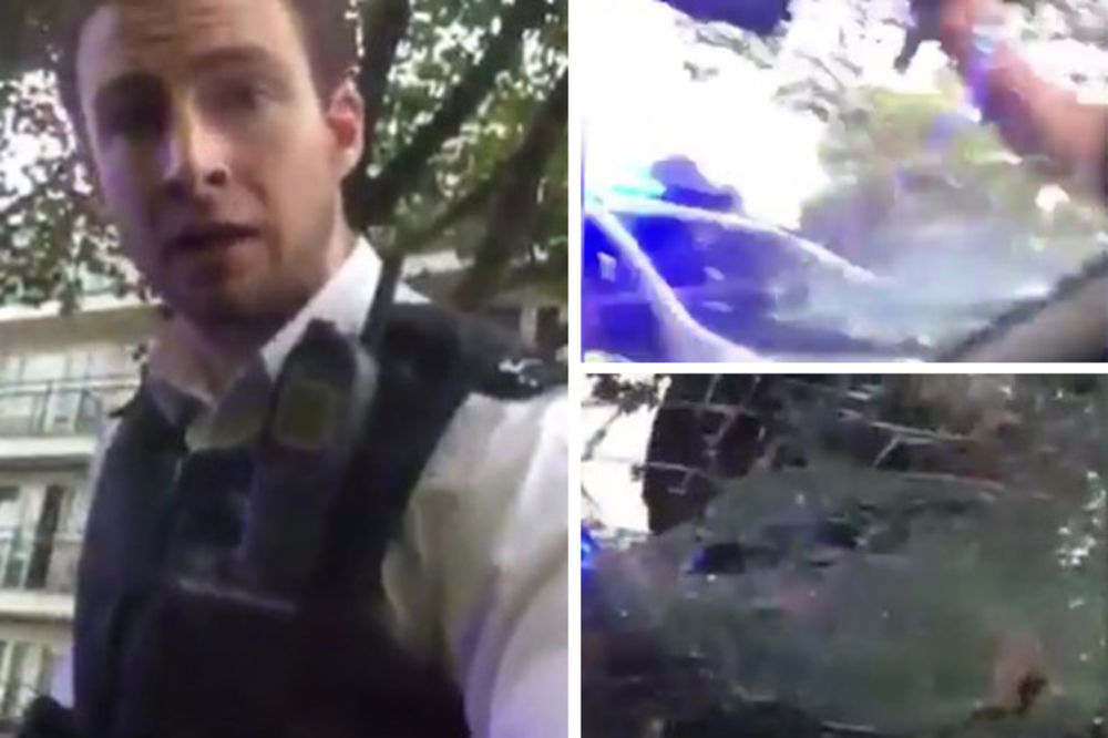 (VIDEO) NAPAO POGREŠNOG ČOVEKA: Besan policajac iskidao nesrećniku šoferšajbnu misleći da je krimos