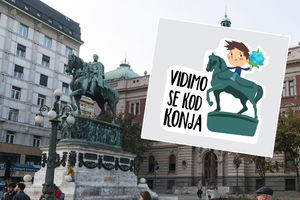 (FOTO) VIDIMO SE KOD KONJA! Beograd u prvih 10 gradova koji su dobili Viber stikere