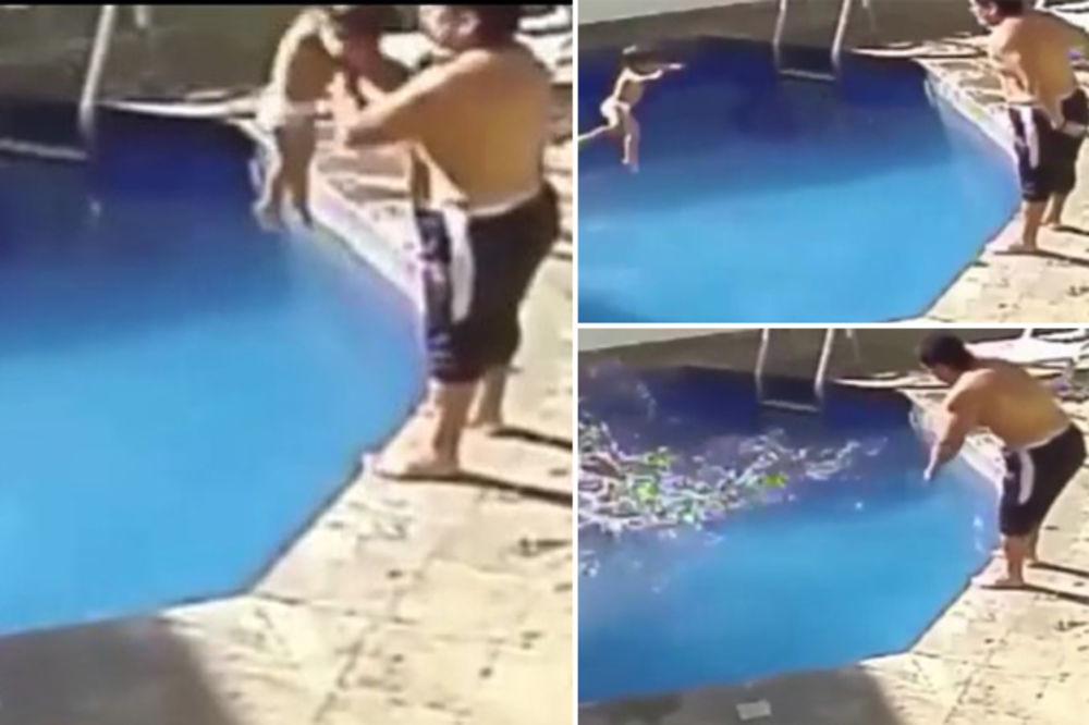 (18+ UZNEMIRUJUĆI VIDEO) VEK ROBIJE ZA OČUHA IZ PAKLA Bacao pastorku (3) u bazen dok se nije utopila