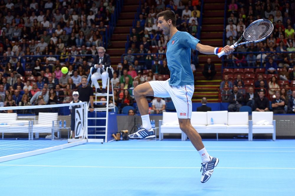 (FOTO) EGZIBICIJA U MILANU: Trijumf Đokovića nad Nadalom u spektakularnoj teniskoj predstavi
