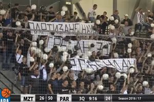 (VIDEO) PORUKA IZ SKOPLJA: Pogledajte kako su Grobari čestitali rođendan Partizanu