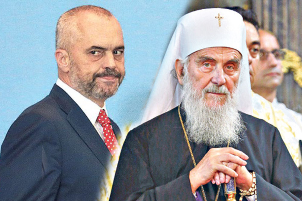 NOVI GAF PREMIJERA ALBANIJE: Rama teško uvredio srpskog patrijarha!