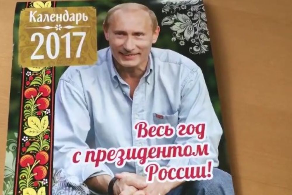 (FOTO) JAPANCI OBOŽAVAJU PUTINA: Kalendari sa likom ruskog lidera su APSOLUTNI HIT