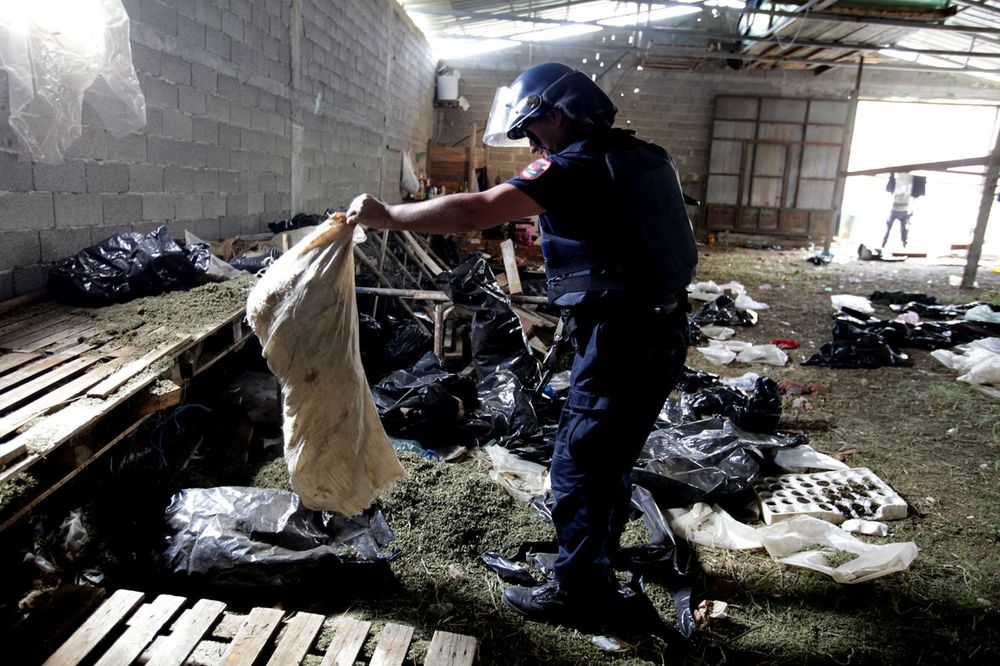 VELIKA ZAPLENA U ALBANIJI: Kuća kao napuštena, a u njoj 1,5 tona droge!
