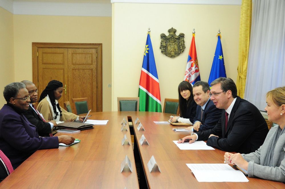 SASTANAK U VLADI: Vučić razgovarao sa šeficom diplomatije Namibije