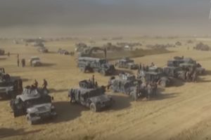 (VIDEO) SPEKTAKULARAN SNIMAK OFANZIVE NA MOSUL: Iračka vojska kao u holivudskom filmu