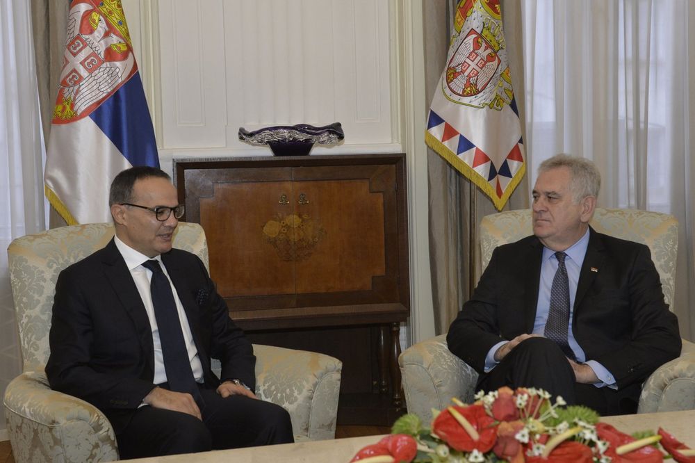 OPROŠTAJNA POSETA: Nikolić se sastao sa odlazećim ambasadorom Turske