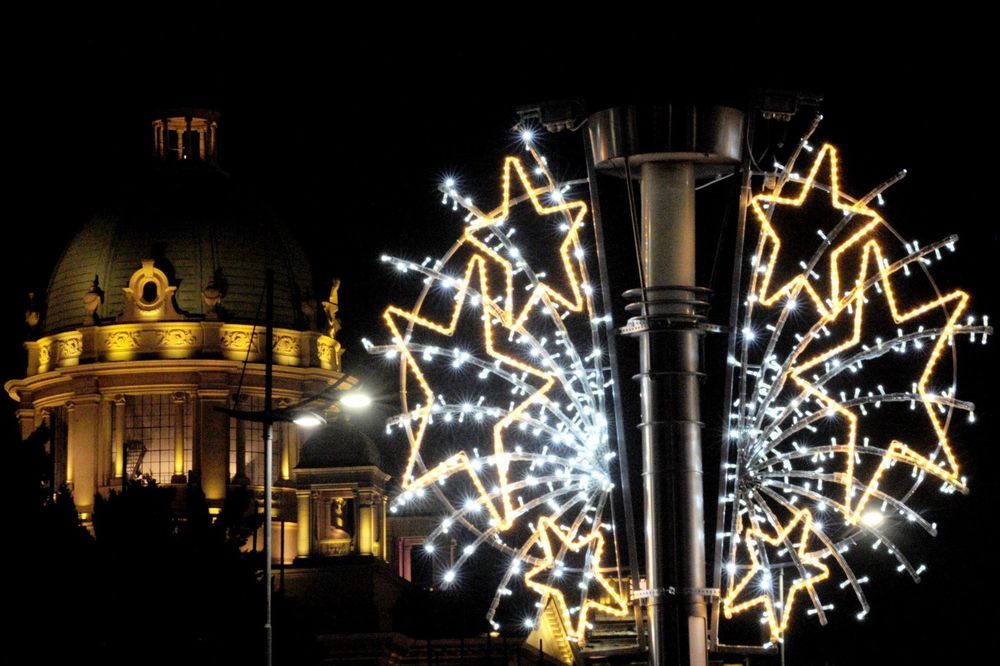 (FOTO) GENERALNA PROBA: Ovako će Beograd sijati u novogodišnjoj noći