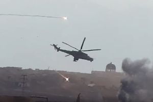 NAŠAO SE NA METI POBUNJENIKA: Ruski helikopter morao prinudno da sleti blizu Palmire