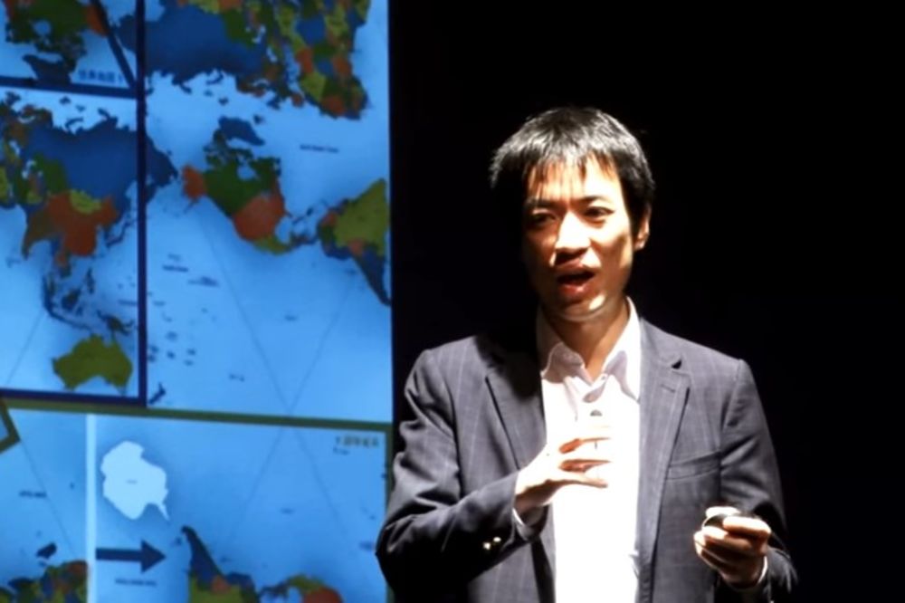 (VIDEO) PODELIO PLANETU NA 96 DELOVA: Japanski umetnik osmislio najtačniju mapu Zemlje