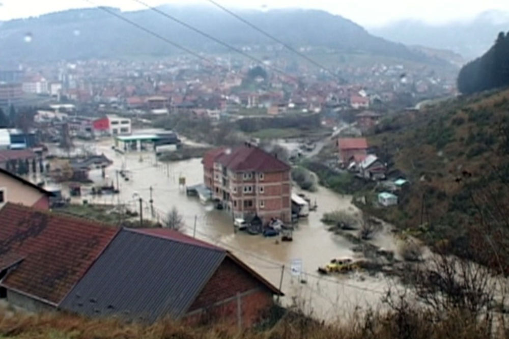 VODA SE POVLAČI: Odahnuli Tutin, Sjenica i Novi Pazar, reke se vraćaju u korita
