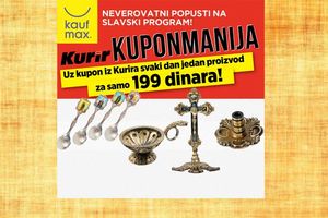 POKLON KUPON U KURIRU: Kupite slavske kašičice, kadionicu, krst ili svećnjak za samo 199 dinara
