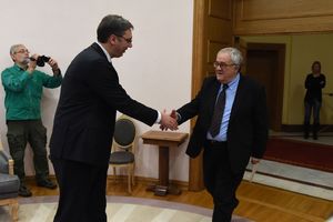 PREDSEDNIK SANU KOD VUČIĆA: S Kostićem o obeležavanju 175 godina te institucije