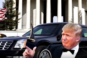 (VIDEO) OVO JE TRAMPOVA ZVER: Donaldu spremili auto na kom bi mu pozavideo i Džejms Bond!