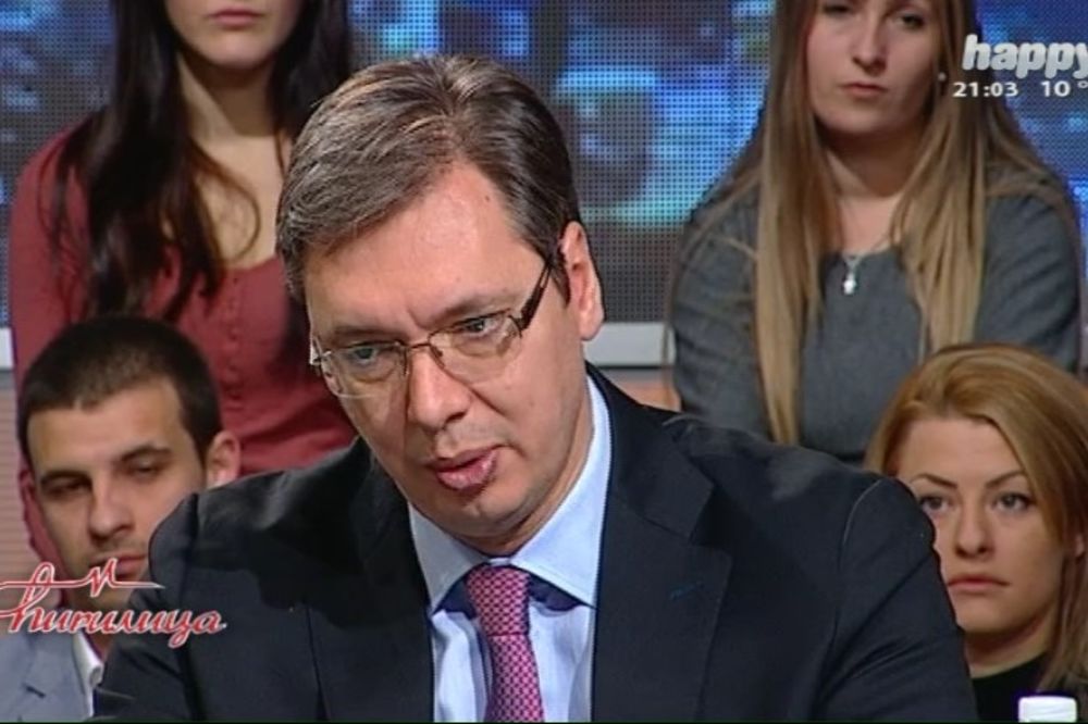 VUČIĆ: Šešelj je manje nervozan od mojih političkih protivnika