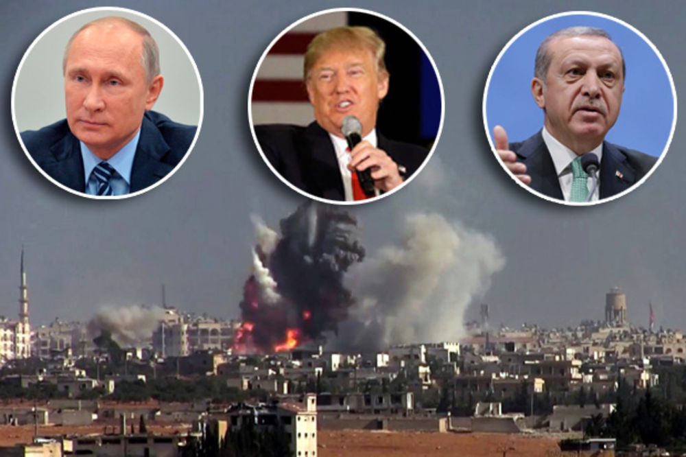 TRAMP PRAVI NAJVEĆU ARMIJU IKADA I KREĆE U SIRIJU: Amerika, Rusija i Turska ZAJEDNO protiv islamista