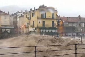 (VIDEO) BUJICE BLATA I VODE NA SEVERU ITALIJE: Poplave odnele prvu žrtvu, odsekle puteve i škole