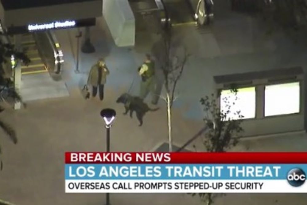 (VIDEO) PANIKA U LOS ANĐELESU: Zbog dojave o bombi pojačane mere bezbednosti u metrou