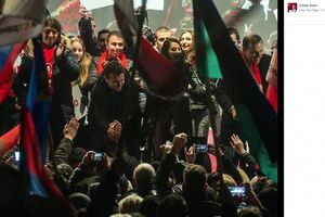 (VIDEO) VELIKI MITING OPOZICIJE U SKOPLJU Zaev: Dostojanstven život za sve