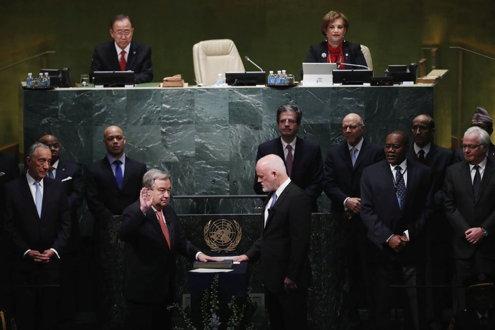 NJUJORK: Gutereš položio zakletvu kao novi generalni sekretar UN