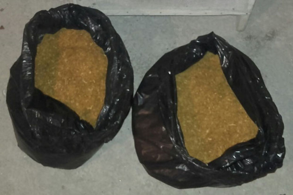 ZAPLENA U VRBASU: Policija pronašla 26 kilograma rezanog duvana