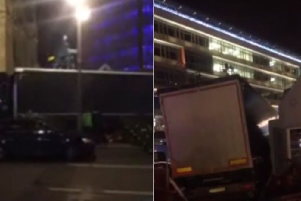 (VIDEO) MASAKR U BERLINU: Kamionom gazio ljude na božićnom sajmu, 9 mrtvih, 50 ranjenih!
