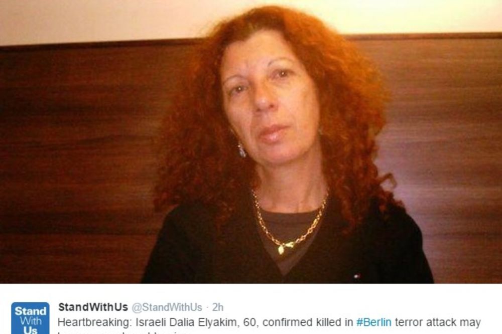 ONA JE PRVA IMENOVANA ŽRTVA BERLINSKOG MASAKRA: Došla sa mužem na odmor a ubio je terorista