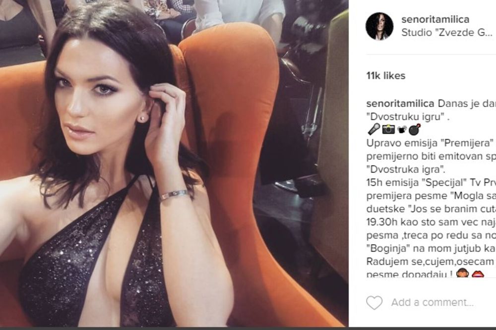 (FOTO) POKAZALA ONO ŠTO MNOGE INTERESUJE: Evo sa kim Milica Pavlović DELI KREVET