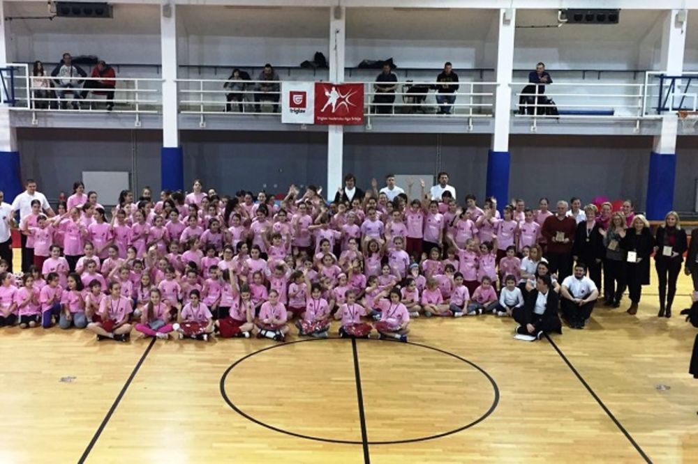 MARININ POKRET PROSLAVIO 1. ROĐENDAN: Na redovnim besplatnim treninzima košarke 400 devojčica