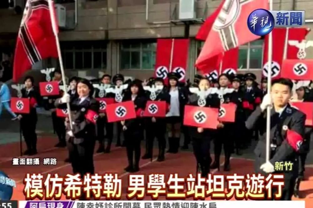 (VIDEO) TAJVANSKI DIREKTOR PODNEO OSTAVKU: Učenici došli na paradu obučeni kao HItlerove legije!