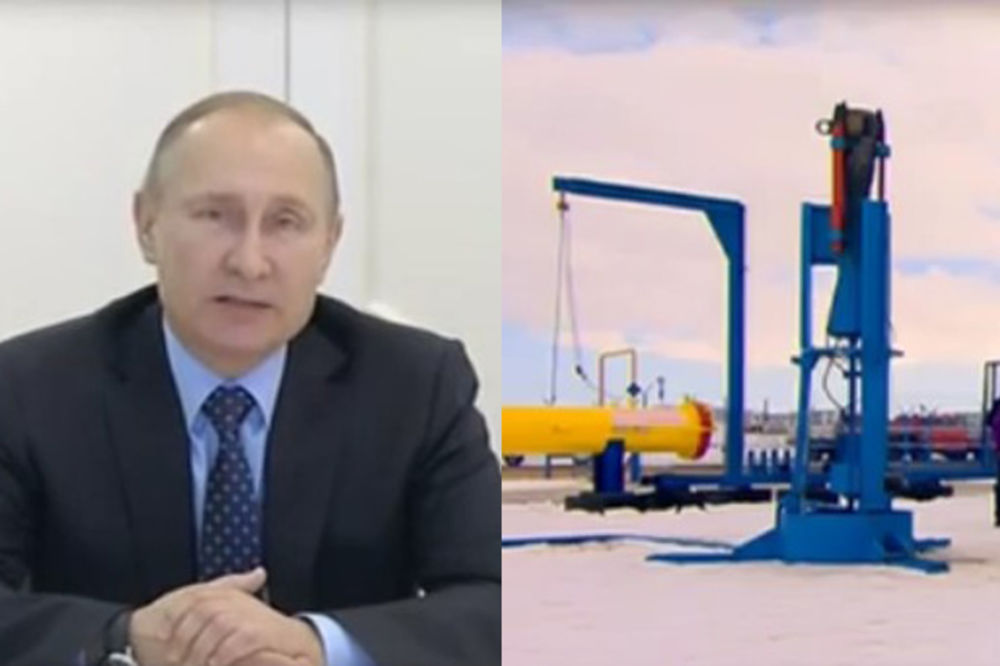 (VIDEO) NEMA VIŠE SMRZAVANJA: Putin pustio u rad novi gasovod do Krima