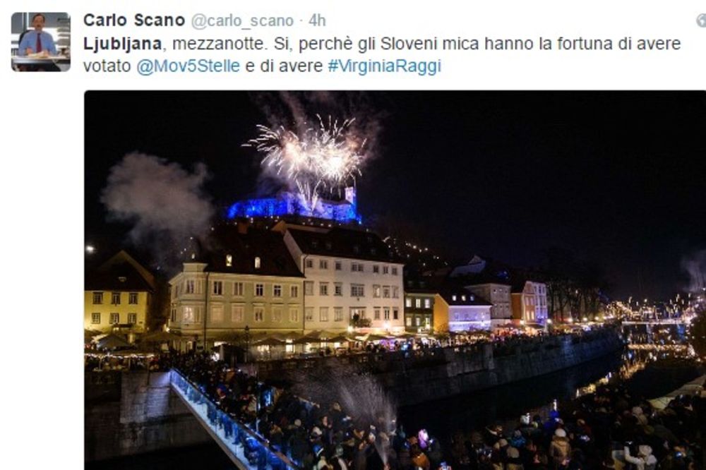NAJLEPŠE JE NAPOLJU: Većina Slovenaca na otvorenom dočekala Novu godinu