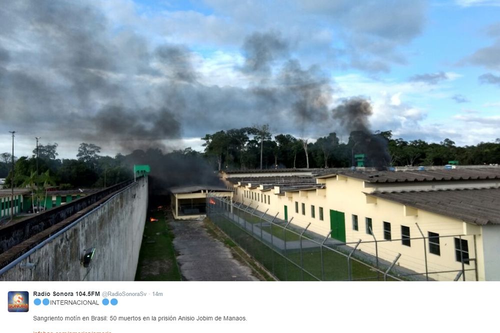 (FOTO) KRVAVA ZATVORSKA POBUNA U BRAZILU: Već ubijeno 60 osoba, broj žrtava raste!