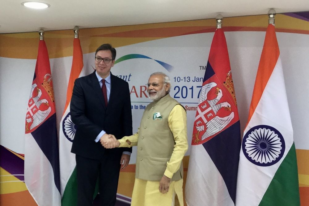 UNAPREĐENJE EKONOMSKE SARADNJE I POLITIČKIH ODNOSA: Vučić se sastao sa premijerom Indije