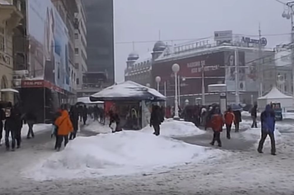 NOVE NEVOLJE U HRVATSKOJ: Sneg će neprekidno padati četiri dana!