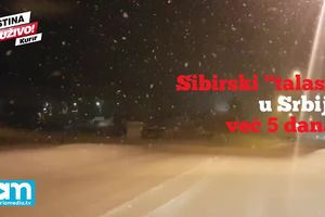 (KURIR TV) SIBIRSKA ZIMA: Srbija okovana snegom i ledom