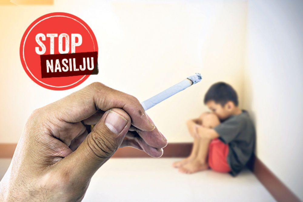 ŽRTVA MUŽA NARKOMANA: Gasio je cigarete sinu i meni po telu!