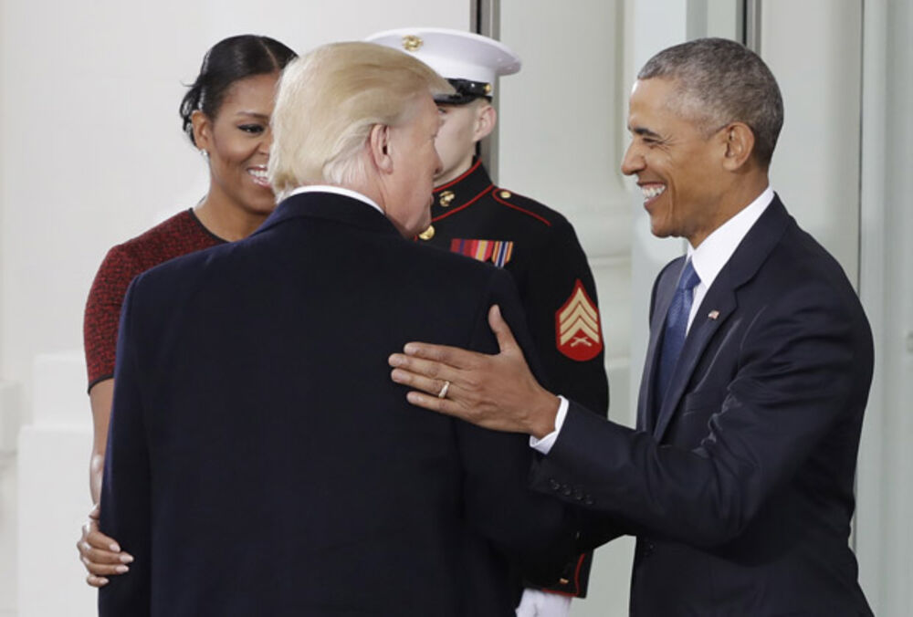Donald Tramp, Bela Kuća, SAD, Inauguracija, Barak Obama, Predsednik Amerike