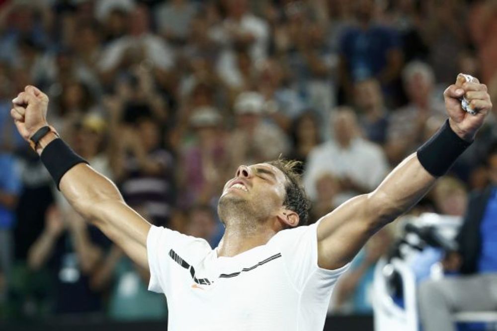 (VIDEO) NEOPISIVA RADOST ŠPANCA: Nadal na Raonića u četvrtfinalu Australijan opena