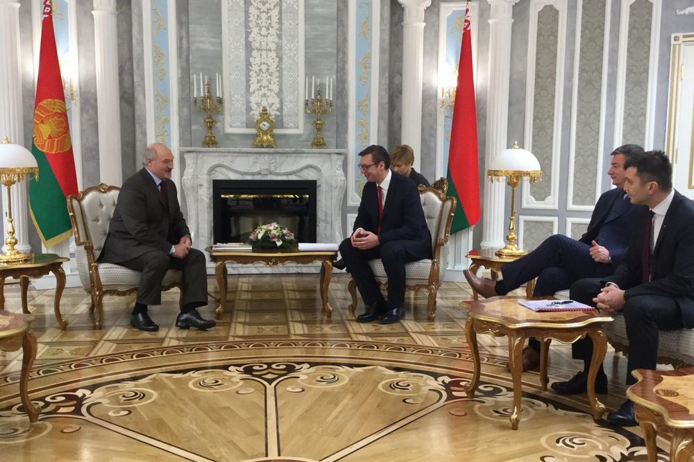 VUČIĆ U MINSKU: Predsednik Belorusije odlično razume poziciju i politiku Srbije