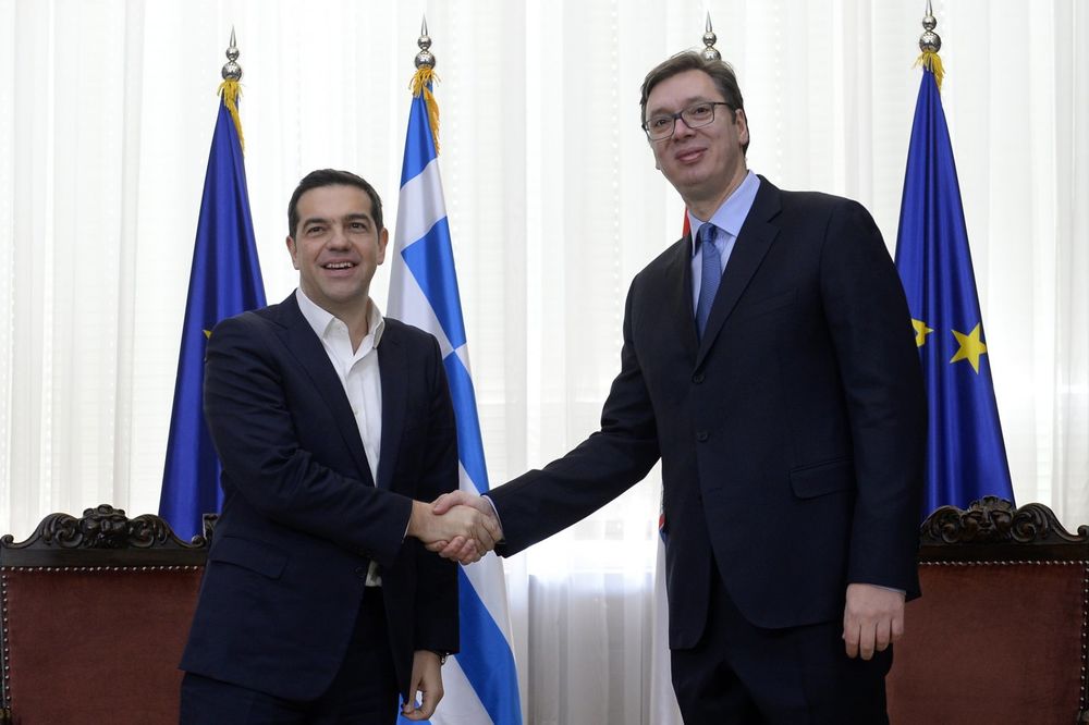 SASTANAK U PALATI SRBIJA: Vučić i Cipras o saradnji dveju zemalja