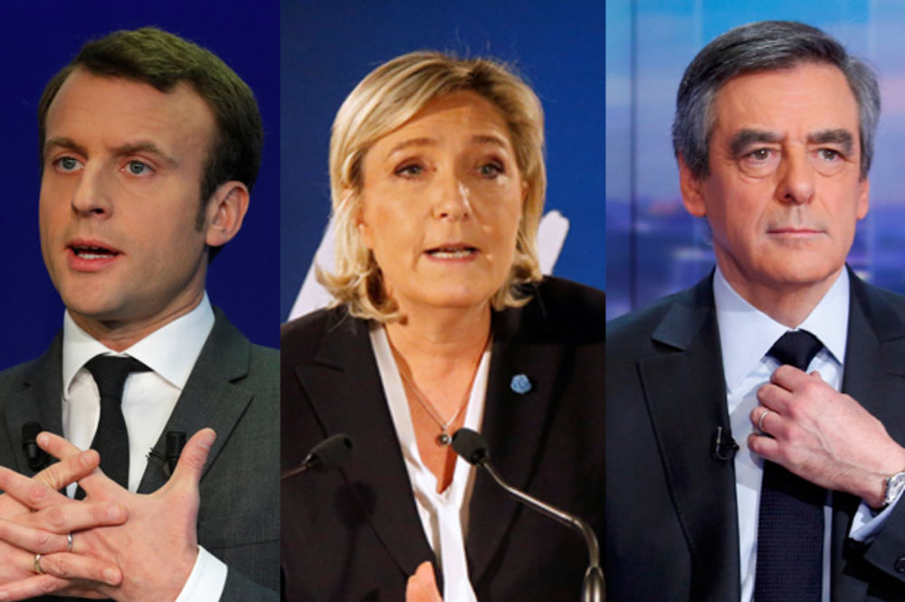 FIJONA POTOPIO SKANDAL S PARAMA: Le Penova i Makron favoriti na izborima za predsednika Francuske