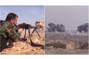 (VIDEO) SIRIJSKA ARMIJA UDARILA NA DEIR EZOR: Džihadisti pod brutalnom opsadom u vojnoj bazi