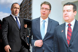 KRVNIK I DALJE PRETI Haradinaj traži: Uhapsite Vučića i Dačića!