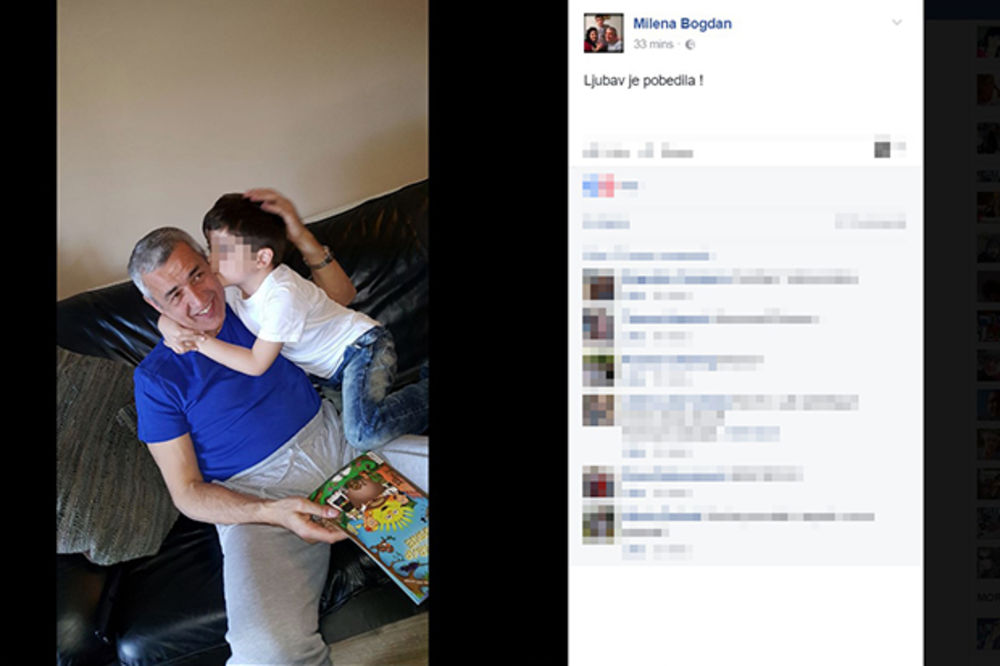 (FOTO) LJUBAV JE POBEDILA: Oliver Ivanović najzad stigao kući i evo kako provodi vreme sa sinčićem!